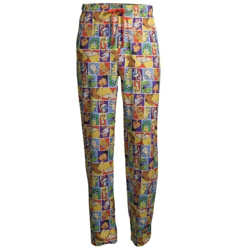 Nickelodeon 1990s Mens Sleep Pants 2XL 44-46 Rugrats New with Tags Comfortable